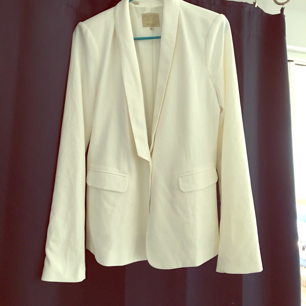 White Guess Blazer